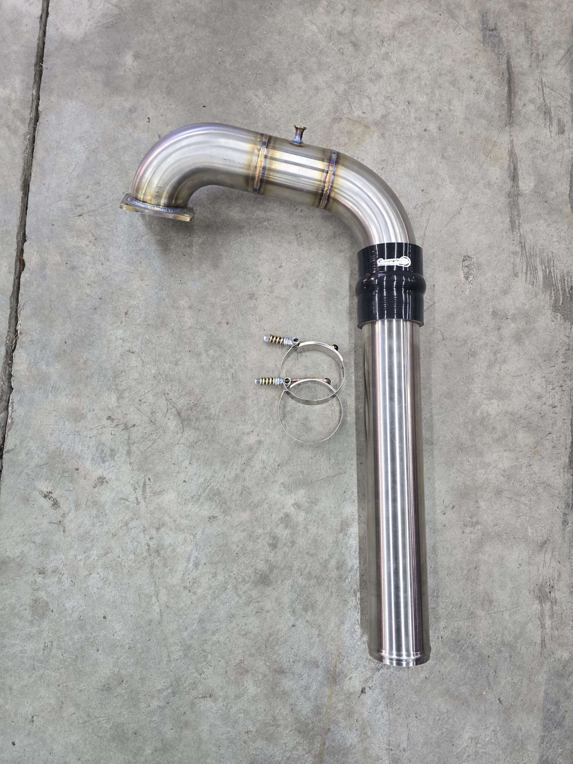 94-98 Cummins 3" Intake Horn & Charge pipe 4